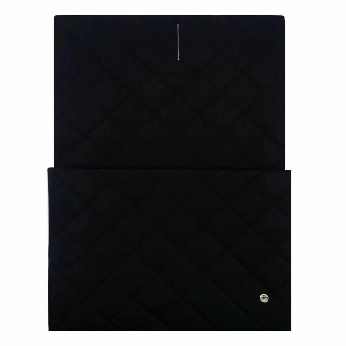 MM6 Maison Margiela Quilted Bodywarmer Scarf In Black 4 MM6 Maison Margiela Quilted Bodywarmer Scarf In Black - Image 4