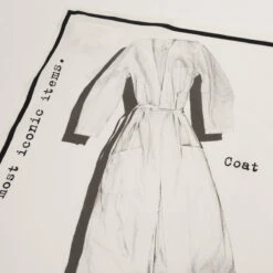 MM6 Maison Margiela Scarf With 'Iconic Items' In Off White