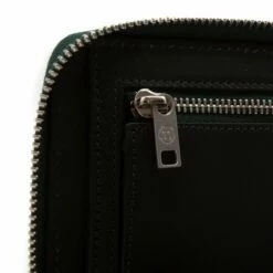 Maison Margiela Zip-Around Grain Leather Wallet Forest In Dark Green -Hervia Shop hervia.com s55ui0197 p0399 t7170 forest wallets 1631195467image 439.5