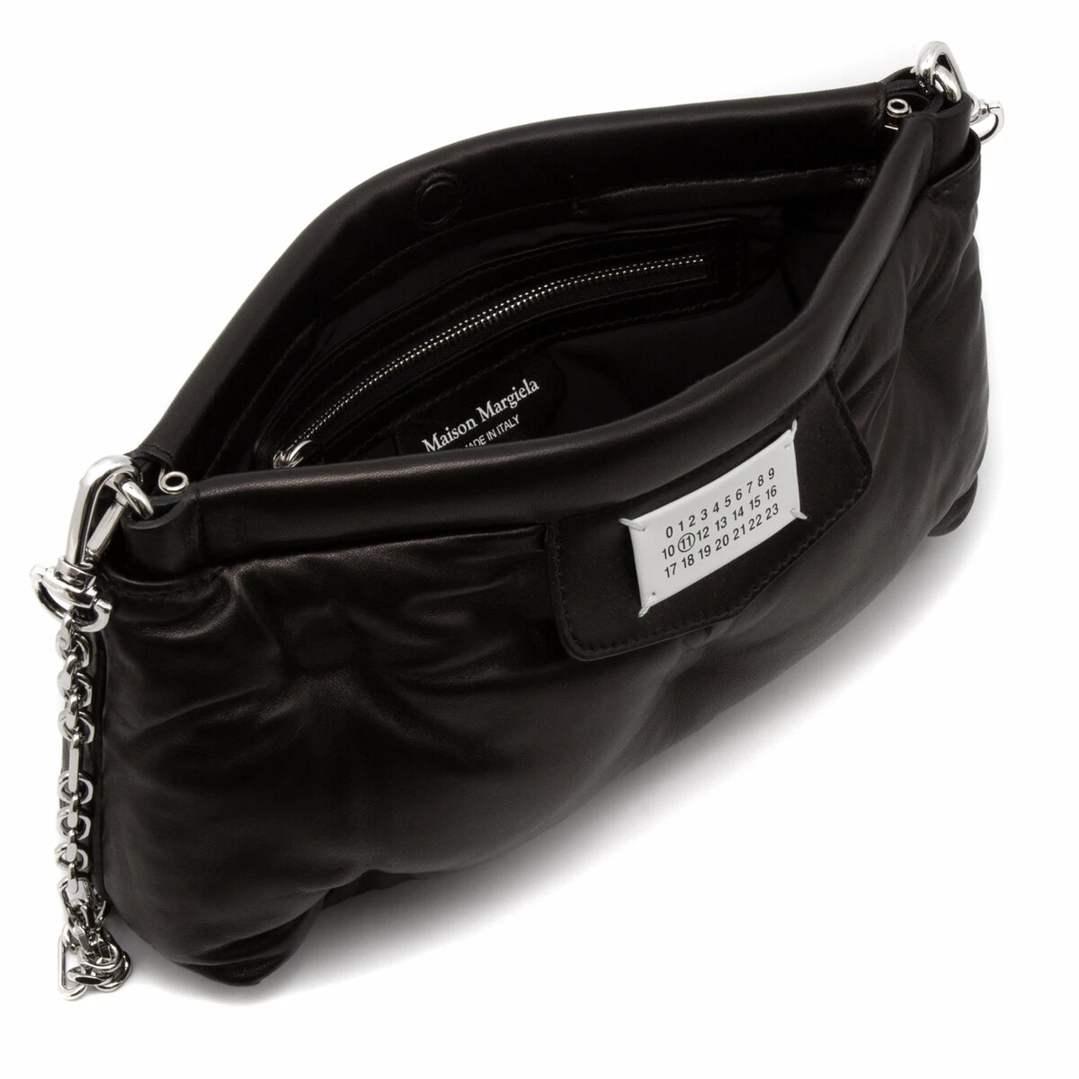Maison Margiela Glam Slam Shoulder Pochette In Black 4 Maison Margiela Glam Slam Shoulder Pochette In Black - Image 4