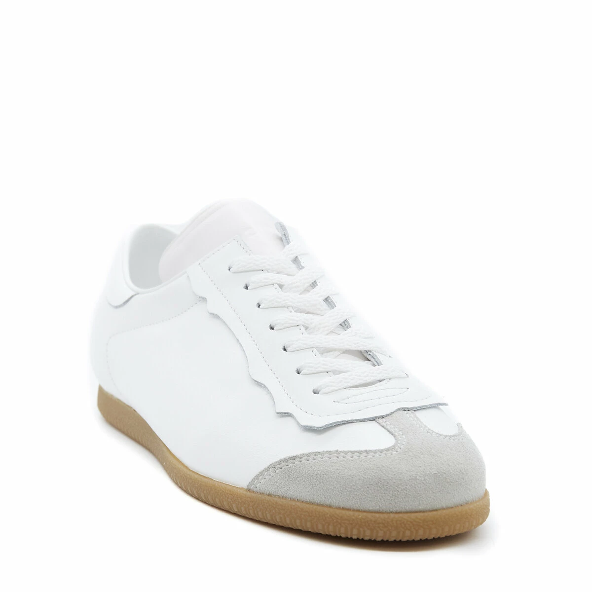 Maison Margiela Featherlight Leather Sneakers In White 2 Maison Margiela Featherlight Leather Sneakers In White - Image 2