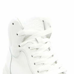 MM6 Maison Margiela High-Top Lace-Up Sneakers In White -Hervia Shop hervia.com s66ws0091 p5258 t1007 sneakers 1686043959S66WS0091 T1007 6