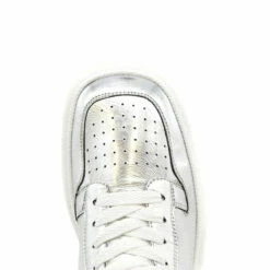 MM6 Maison Margiela High-Top Lace-Up Sneakers In Silver -Hervia Shop hervia.com s66ws0091 p5548 t9002 sneakers 1686043257S66WS0091 T9002 6