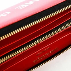 Comme Des Garçons Wallet SA0111HL Large Capacity Wallet Huge Logo Red In Red -Hervia Shop hervia.com sa0111hl wallet huge logo red 1559923851CDG 9.4