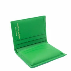 Comme Des Garçons Wallet SA0641EF Arecalf Embossed Wallet In Green -Hervia Shop hervia.com sa0641ef wallet emboosed forest col. green 1648549090SA0641EF 4