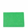 Comme Des Garçons Wallet SA0641EF Arecalf Embossed Wallet In Green