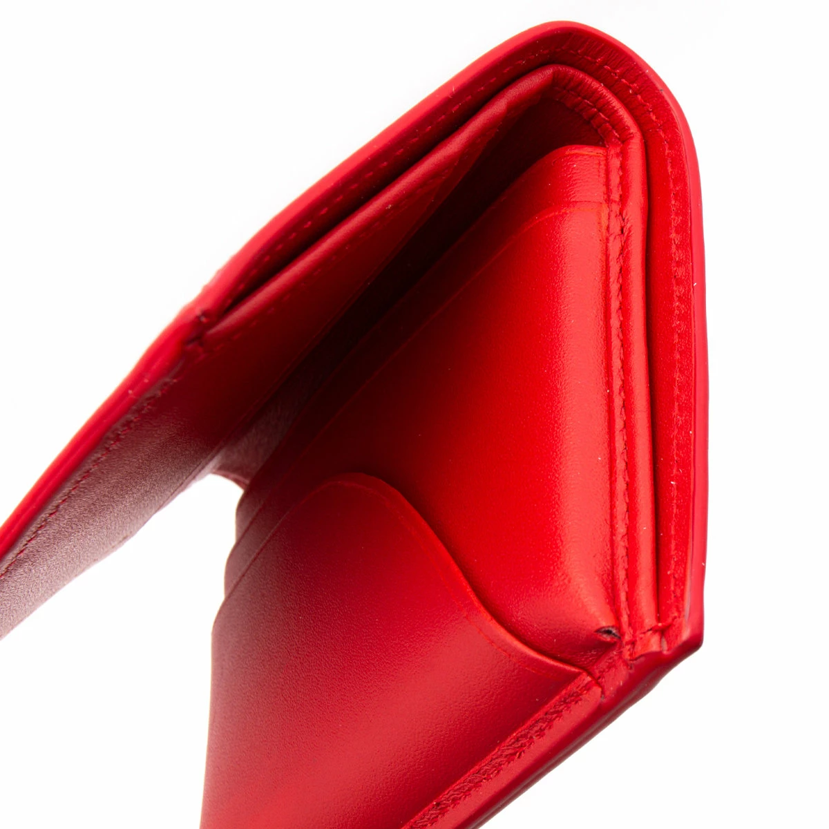 Comme Des Garçons Wallet SA0641PD Polka Dots Printed Wallet Red In Red 4 Comme Des Garçons Wallet SA0641PD Polka Dots Printed Wallet Red In Red - Image 4