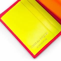 Comme Des Garçons Wallet SA0641SF Super Fluo Wallet Pink/Yellow In Fluo Pink -Hervia Shop hervia.com sa0641sf wallet super fluo pink yellow 162488668824560 0004 Layer 196