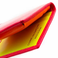 Comme Des Garçons Wallet SA0641SF Super Fluo Wallet Pink/Yellow In Fluo Pink -Hervia Shop hervia.com sa0641sf wallet super fluo pink yellow 162488669024560 0003 Layer 197
