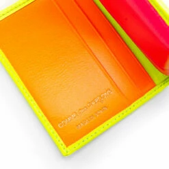 Comme Des Garçons Wallet SA0641SF Super Fluo Wallet Yellow/Light Orange In Fluo Yellow -Hervia Shop hervia.com sa0641sf wallet super fluo yellow light orange 162487654624561 0002 Layer 179