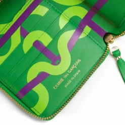 Comme Des Garçons Wallet SA2100RE Ruby Eyes Wallet Green In Green -Hervia Shop hervia.com sa2100re wallet ruby eyes green 160856413422432.4