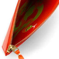 Comme Des Garçons Wallet SA5100RE Ruby Eyes Wallet Orange In Orange -Hervia Shop hervia.com sa5100re ruby eyes wallet orange 160856644922434.4