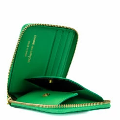Comme Des Garçons Wallet SA7100 Arecalf Zip Wallet In Green 10 Comme Des Garçons Wallet SA7100 Arecalf Zip Wallet In Green -Hervia Shop hervia.com sa7100 wallet classic line col. green 1648563634SA7100 5