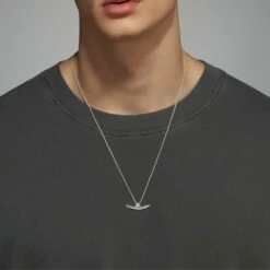 Shaun Leane Silver Arc Necklace In Silver -Hervia Shop hervia.com shaun leane silver arc necklace 1637252191AR003.SSNANOS 1024x1024 1