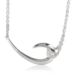 Shaun Leane Silver Hook Bracelet In Silver