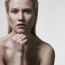 Shaun Leane Silver Rose Thorn Band Ring In Silver