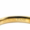 Shaun Leane Yellow Gold Arc Bangle In Gold
