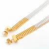 MM6 Maison Margiela Gold-Tone Fringed Chain Earrings In Gold