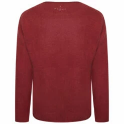 So Good To Wear Moscow Felted Cashmere Sweater In Red