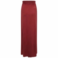 So Good To Wear Tallinn Cashmere Maxi Skirt In Red