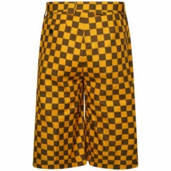 JW Anderson Skater Shorts Yellow/Pecan In Yellow/pecan