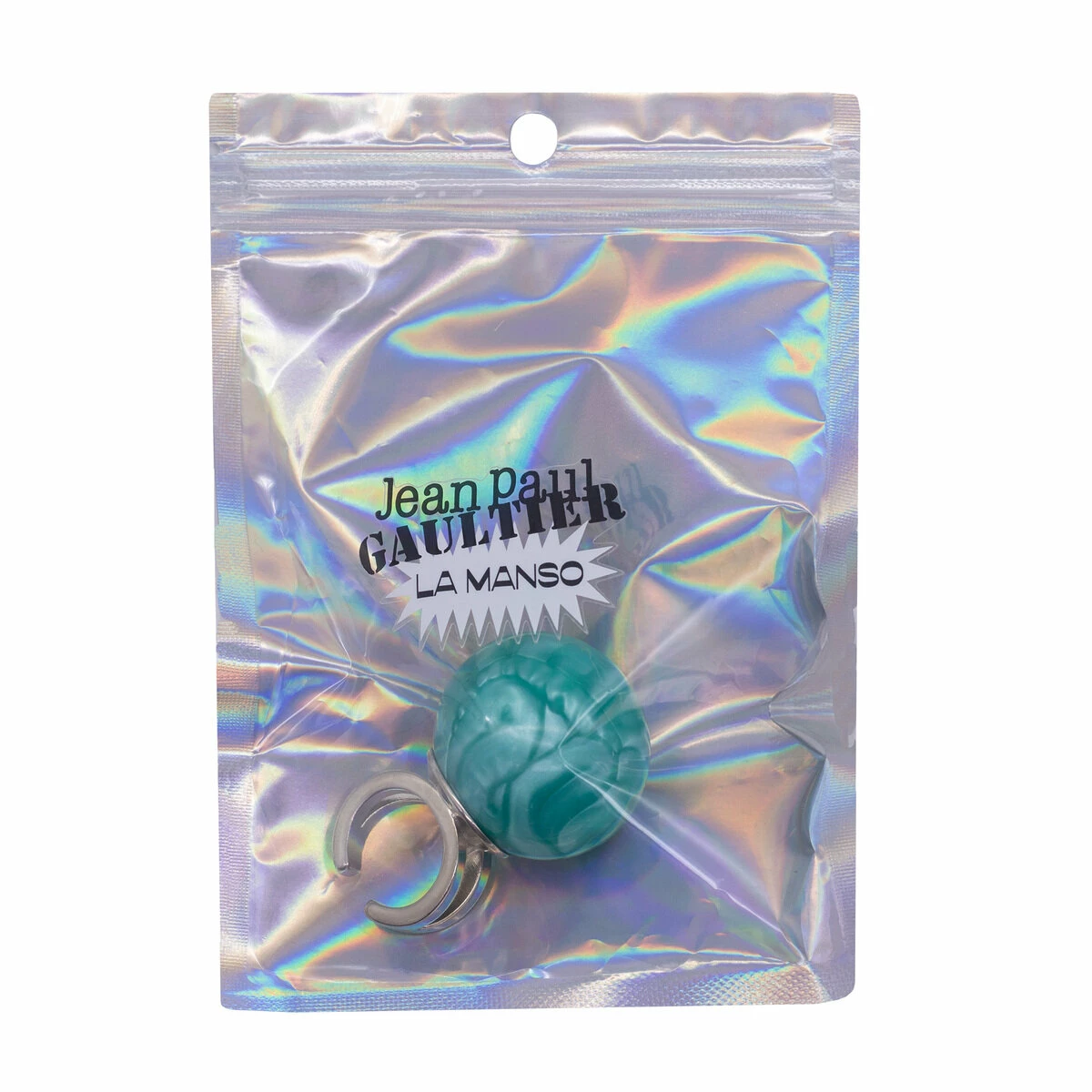Jean Paul Gaultier X La Manso The Turquoise Medium Ball Ring In Turquoise 4 Jean Paul Gaultier X La Manso The Turquoise Medium Ball Ring In Turquoise - Image 4