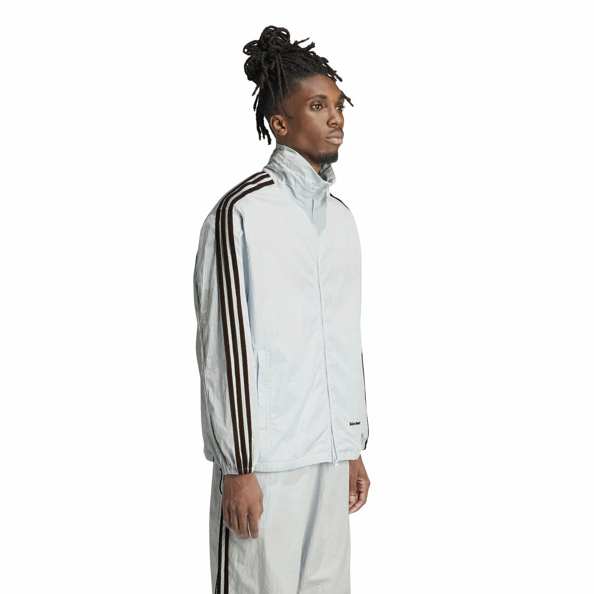 Adidas X Wales Bonner Statement Nylon Track Top In White 4 Adidas X Wales Bonner Statement Nylon Track Top In White - Image 4