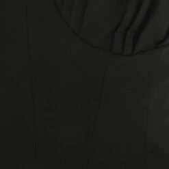 Weinsanto Pleated Strappy Bustier Top In Black -Hervia Shop hervia.com weinsanto wei04t019 women pleated strappy bustier with lace woven col. 1 1683721445DSC01819