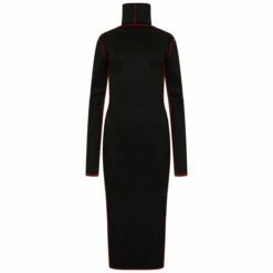 XULY.Bët Long Isadora Dress In Black