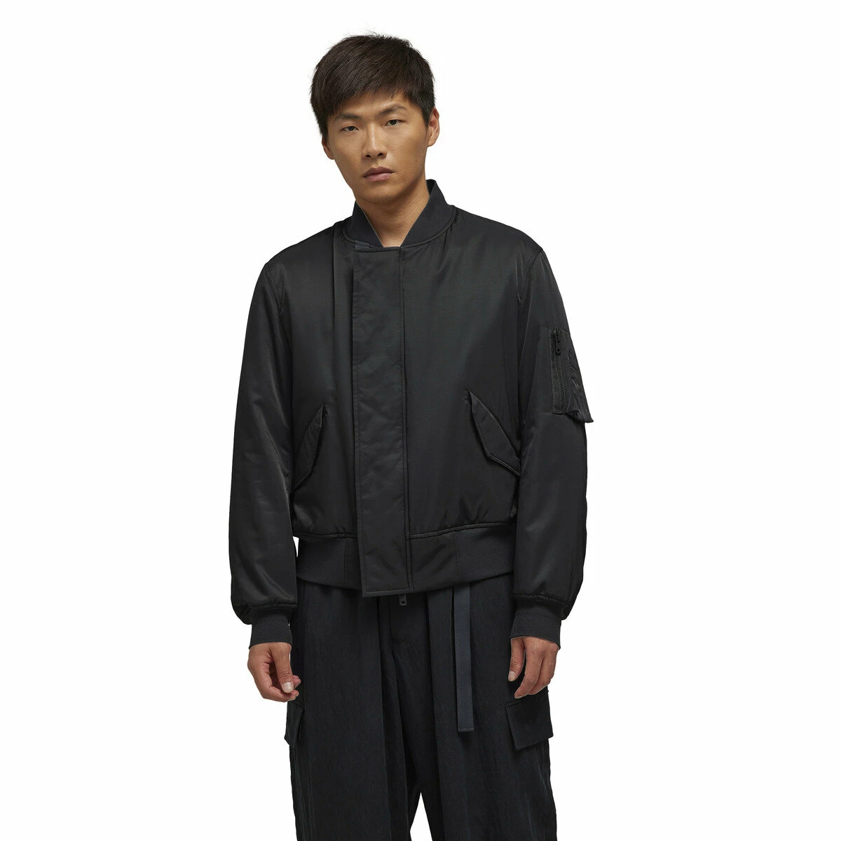 Y-3 Bomber Jacket In Black 2 Y-3 Bomber Jacket In Black - Image 2