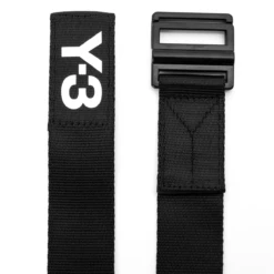 Y-3 Y-3 Classic Logo Belt Black In Black -Hervia Shop hervia.com y 3 gk2074 y 3 classic logo belt black 159524142421755.1