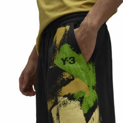 Y-3 Graphic Shorts In Black 6 Y-3 Graphic Shorts In Black -Hervia Shop hervia.com y 3 graphic shorts 1696256247IP5581 8 APPAREL On Model Detail View 2 white