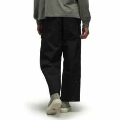 Y-3 Graphic Workwear Pants In Black -Hervia Shop hervia.com y 3 graphic workwear pants 1696323233IP7949 4 APPAREL On Model Back View white