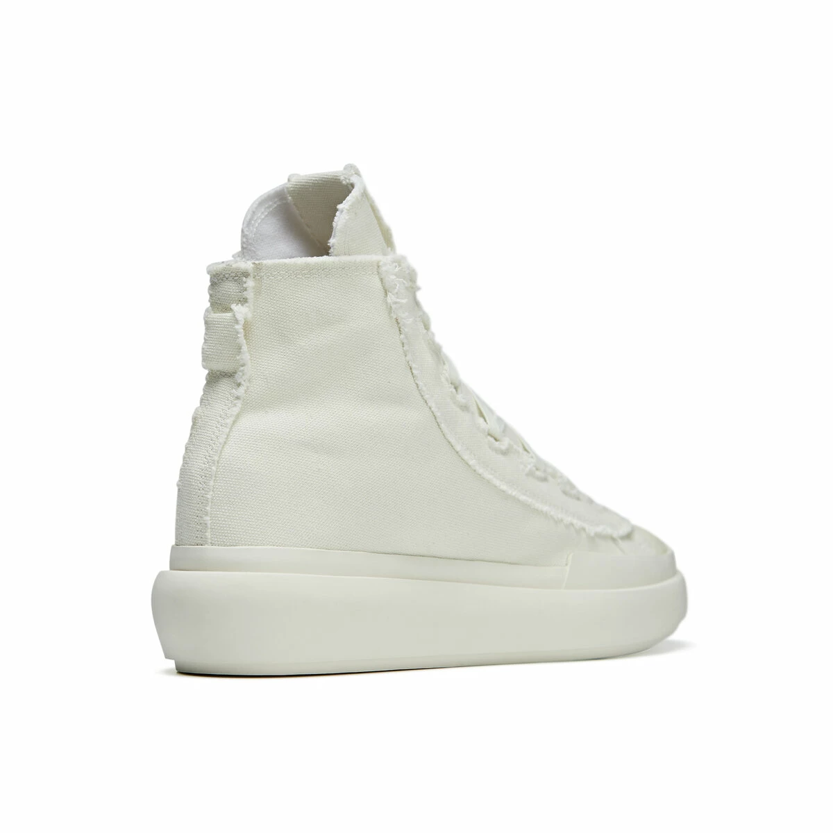 Y-3 Nizza High Sneakers In Off White 2 Y-3 Nizza High Sneakers In Off White - Image 2