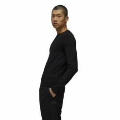 Y-3 Graphic Long Sleeve T-Shirt In Black