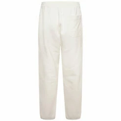 Y-3 Straight Leg Organic Cotton Sweatpants In Off White