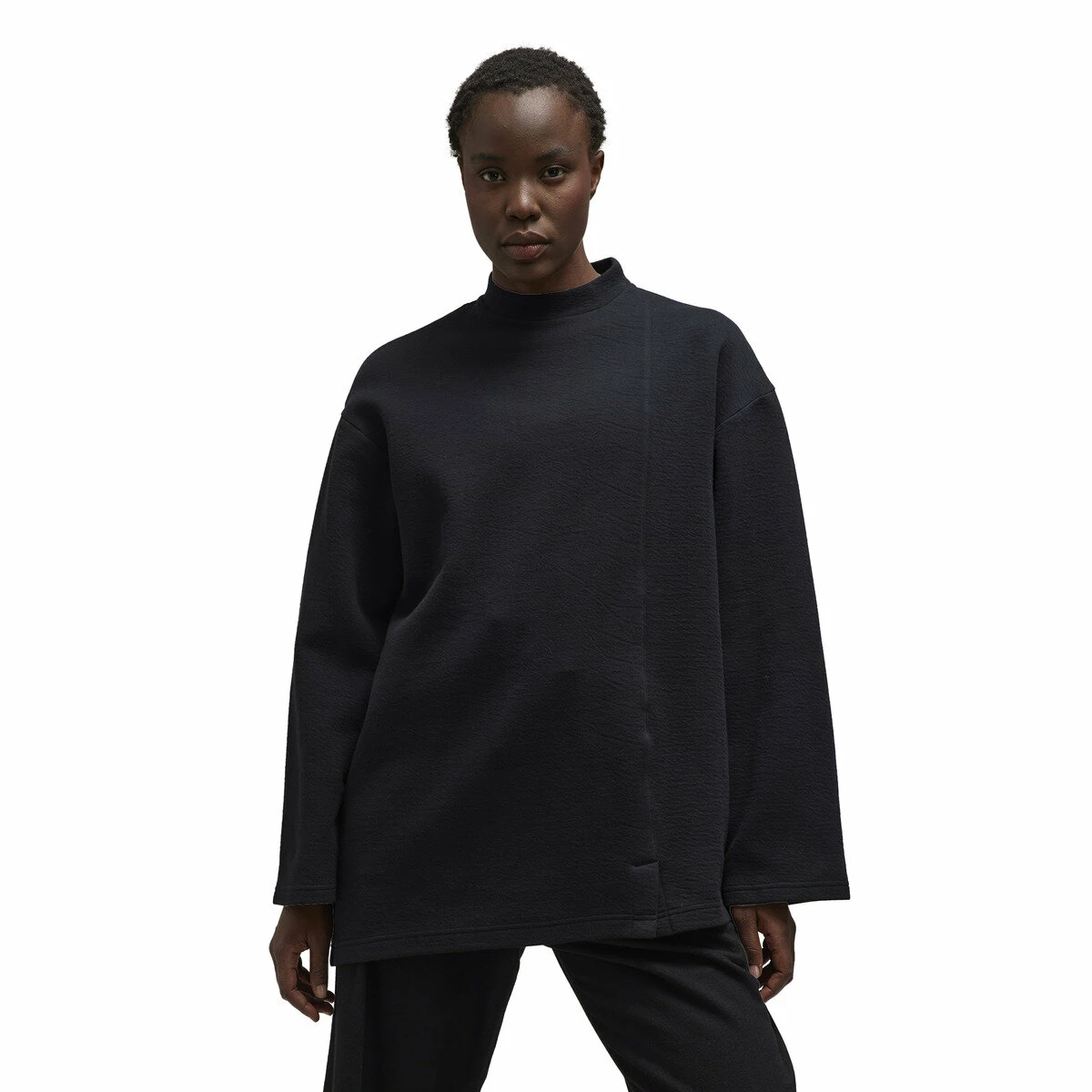 Y-3 Spacer Loose Long Sleeve Tee In Black 3 Y-3 Spacer Loose Long Sleeve Tee In Black - Image 3