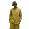 Y-3 Y-3 Stripes Long Sleeve Tee In Yellow