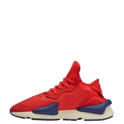 Y-3 Kaiwa Sneakers In Blue/red/off-white