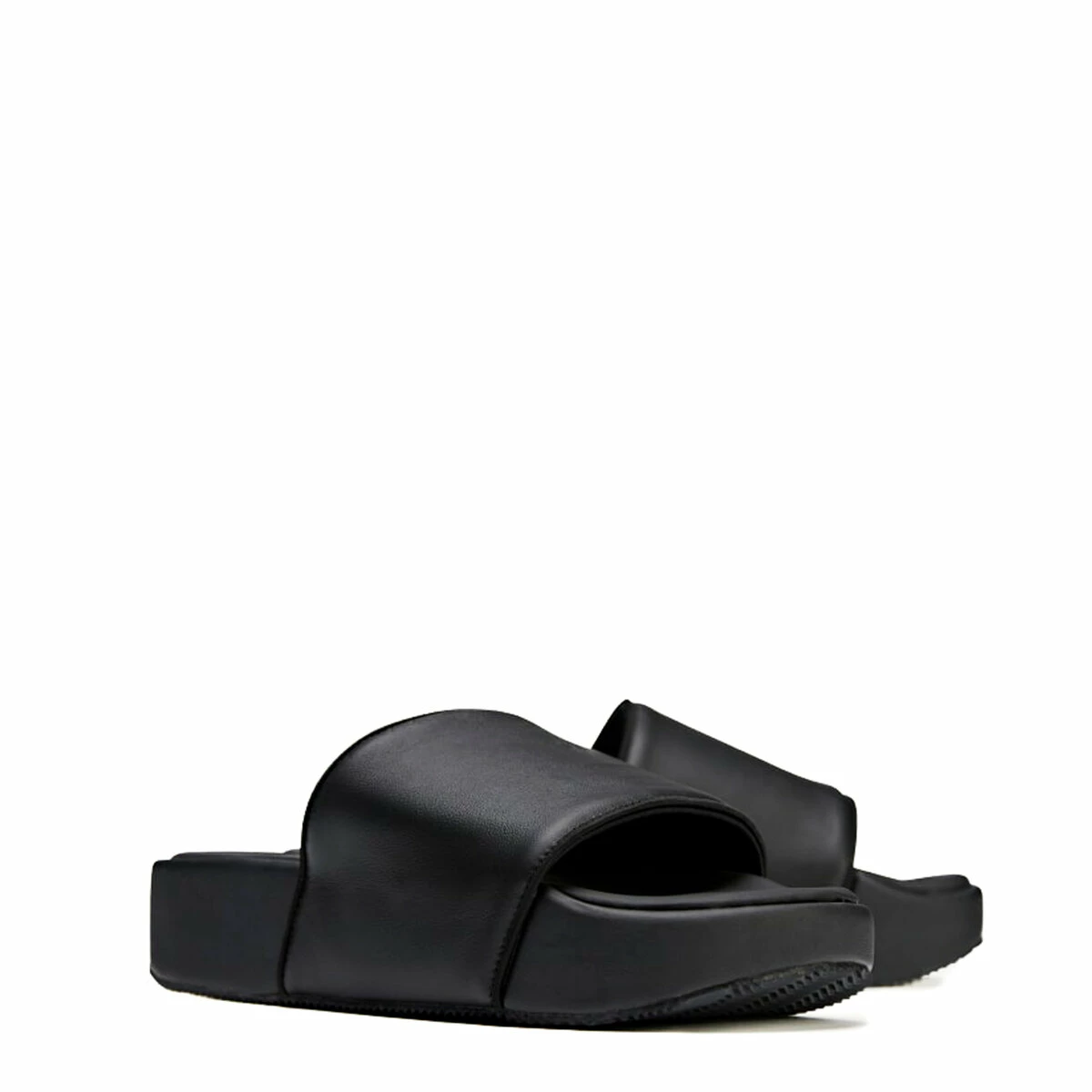Y-3 Platform Slides In Black 2 Y-3 Platform Slides In Black - Image 2
