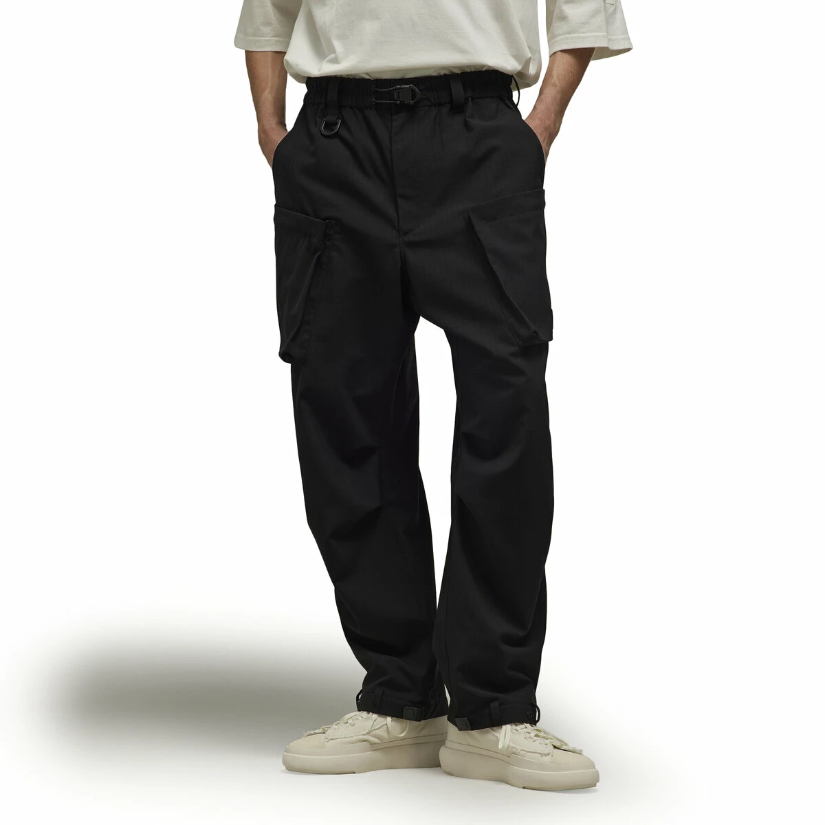 Y-3 Winter Ripstop Tracksuit Bottoms In Black 3 Y-3 Winter Ripstop Tracksuit Bottoms In Black - Image 3