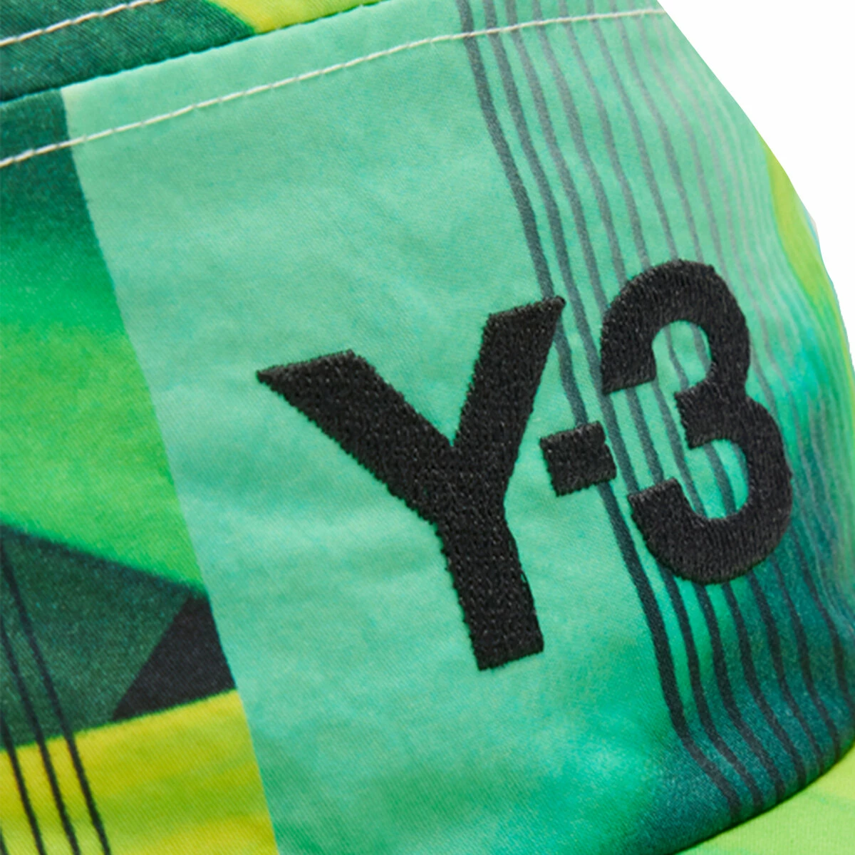 Y-3 Y-3 Logo Print Running Cap In Yellow 2 Y-3 Y-3 Logo Print Running Cap In Yellow - Image 2