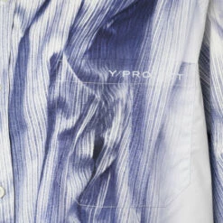 Y/Project Trompe L'oeil Print Cotton Shirt In Light Blue -Hervia Shop hervia.com y project trompe l oeil print cotton shirt 1698418174745957078877 2
