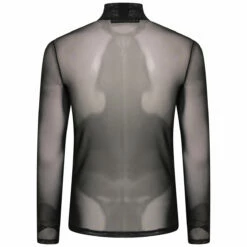 Y/Project Paris' Best Patch Mesh T-shirt In Vintage Black