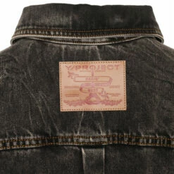 Y/Project Paris' Best Patch Denim Dress In Vintage Black -Hervia Shop hervia.com y project wdress117 s25 d23 paris best patch denim shirt dress col. vintage back paris best patch dress 1698415604745957082744 2