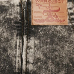 Y/Project Paris' Best Patch Denim Mini Skirt In Vintage Black -Hervia Shop hervia.com y project wskirt85 s25 d18 paris best patch denim mini skirt col. vintage back paris best patch denim mini skirt 1698415103745957087664 2