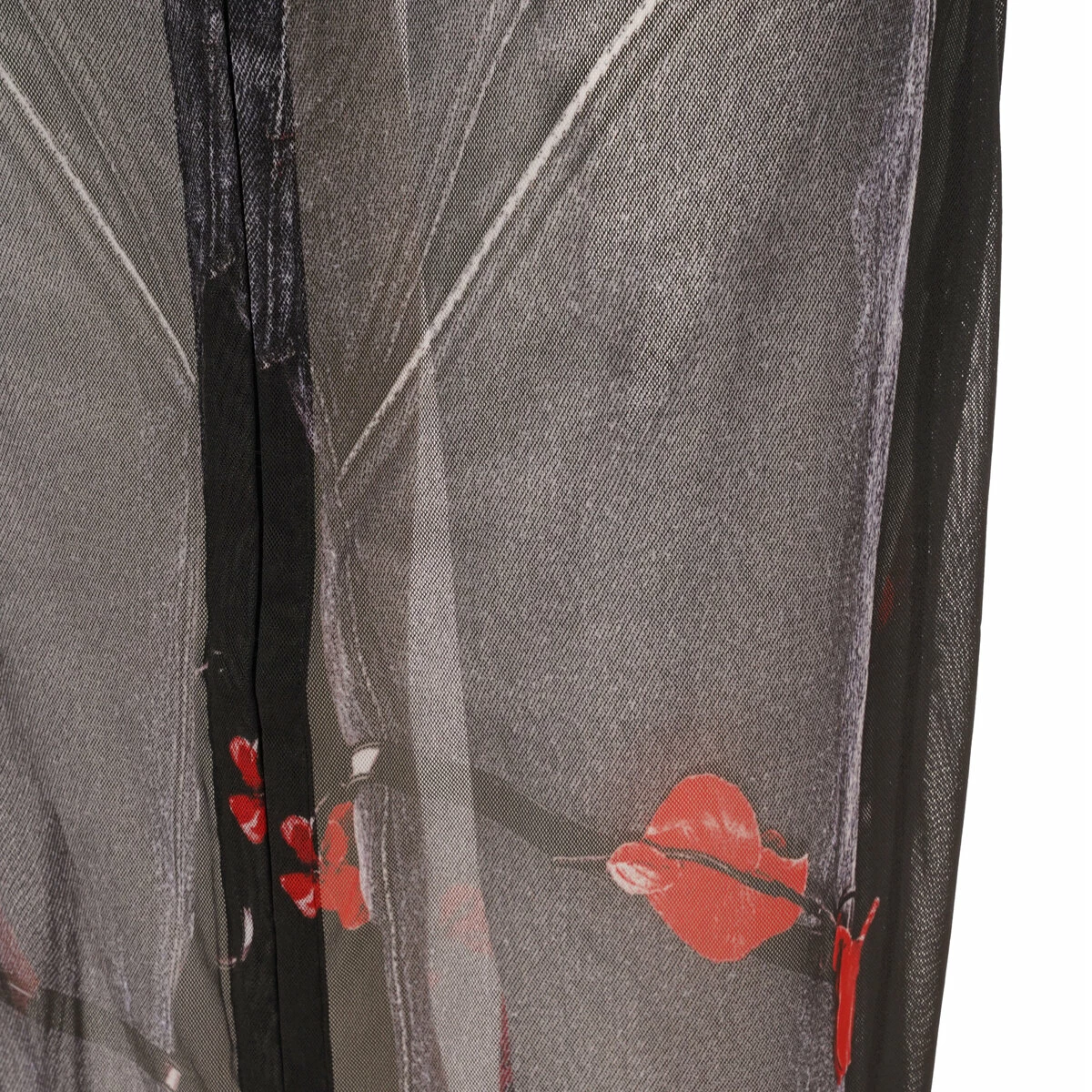 Y/Project X Jean Paul Gaultier The Trompe-l'œil Denim Flower Maxi Skirt In Grey 3 Y/Project X Jean Paul Gaultier The Trompe-l'œil Denim Flower Maxi Skirt In Grey - Image 3