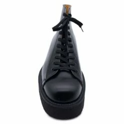 Yohji Yamamoto High Gloss Demi Boots In Black