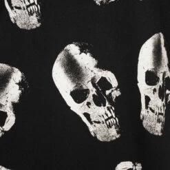 Youths In Balaclava Skull T-Shirt In Black -Hervia Shop hervia.com you05t006 unisex skull tshirt knit col. black 1649926952DSC03958