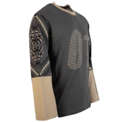 Youths In Balaclava Long Sleeve Print T-Shirt Grey In Grey